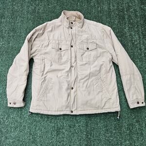 Red Head Brand Chore Coat Barn Field Men's Large Tan Fleece Lined Large